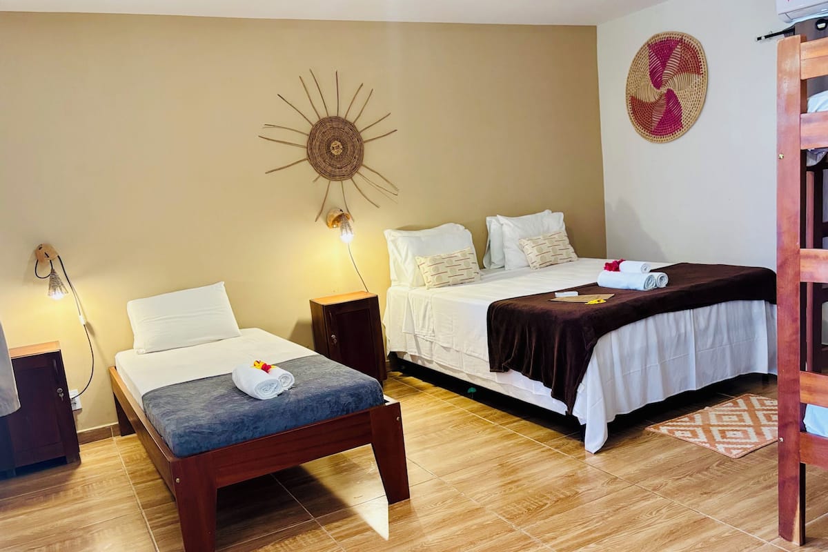 Wifi gratis y ropa de cama