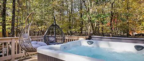 Bañera de hidromasaje exterior