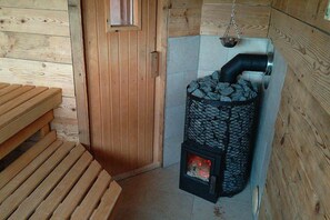 Sauna - Apartment "Sonnenaufgang" with 100sqm - with sauna - in the Fembacher Alm (Seeon-Seebruck)