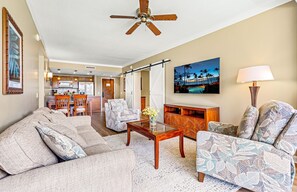 Smart TV, DVD player, stereo, offices