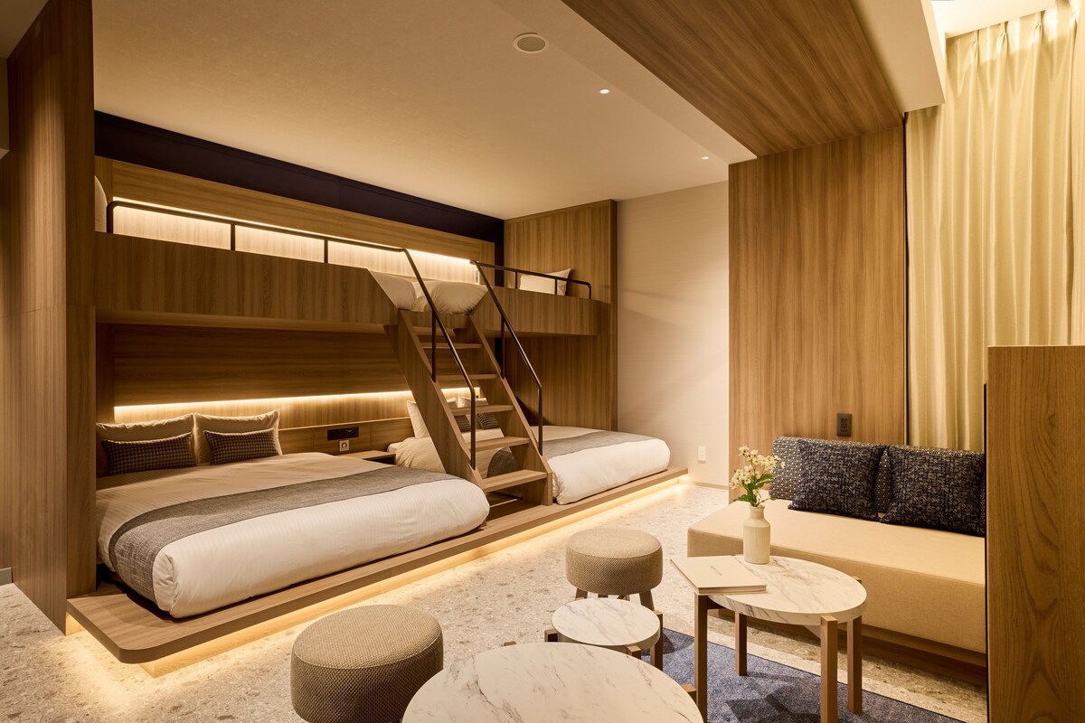 Suite studio, non-fumeur (Bunk Bed) | Coffre-fort, rideaux d’obscurcissement, accès au Wi-Fi (inclus)