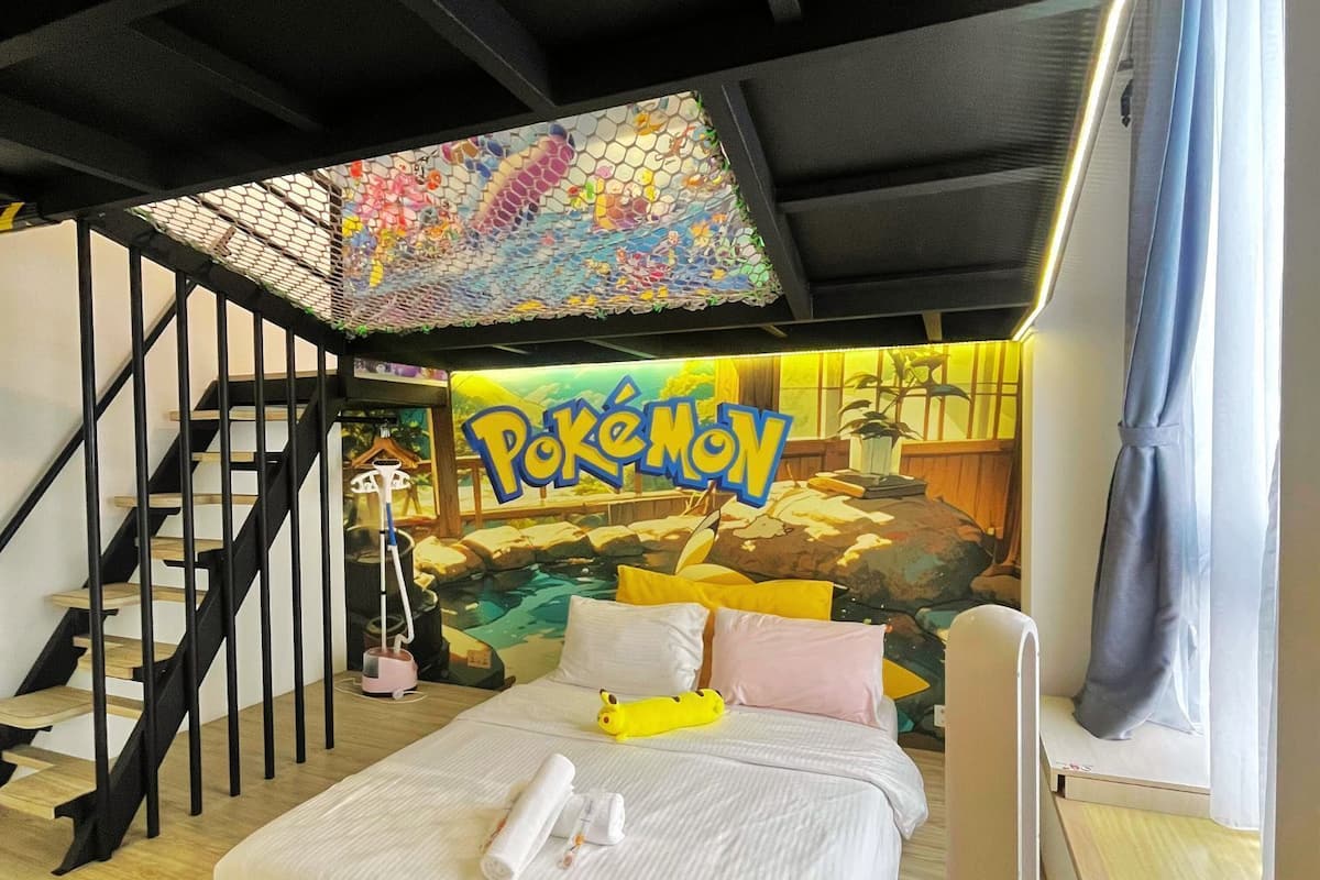 Pokemon Themed Loft Apartment