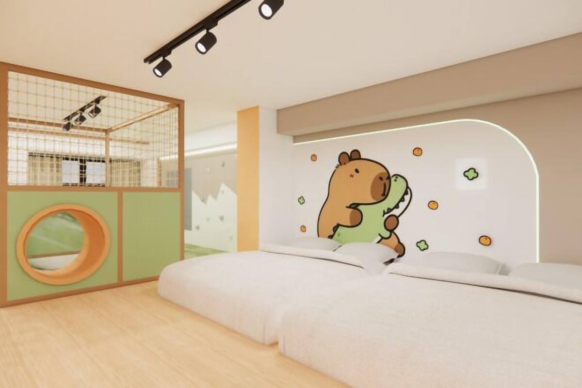 Decoración personalizada, muebles diferentes y escritorio