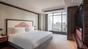 Suite Élite | 1 chambre, lits bébé (gratuits), Wi-Fi gratuit, draps fournis