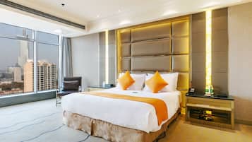 Suite ejecutiva | 1 dormitorio, cunas gratuitas, wifi gratis y ropa de cama
