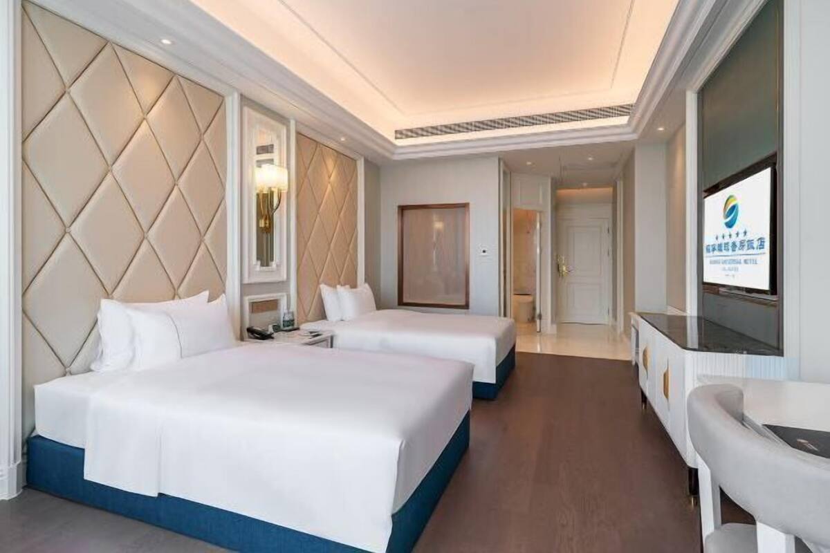 1 chambre, lit de bébé (gratuit), accès au Wi-Fi (inclus)