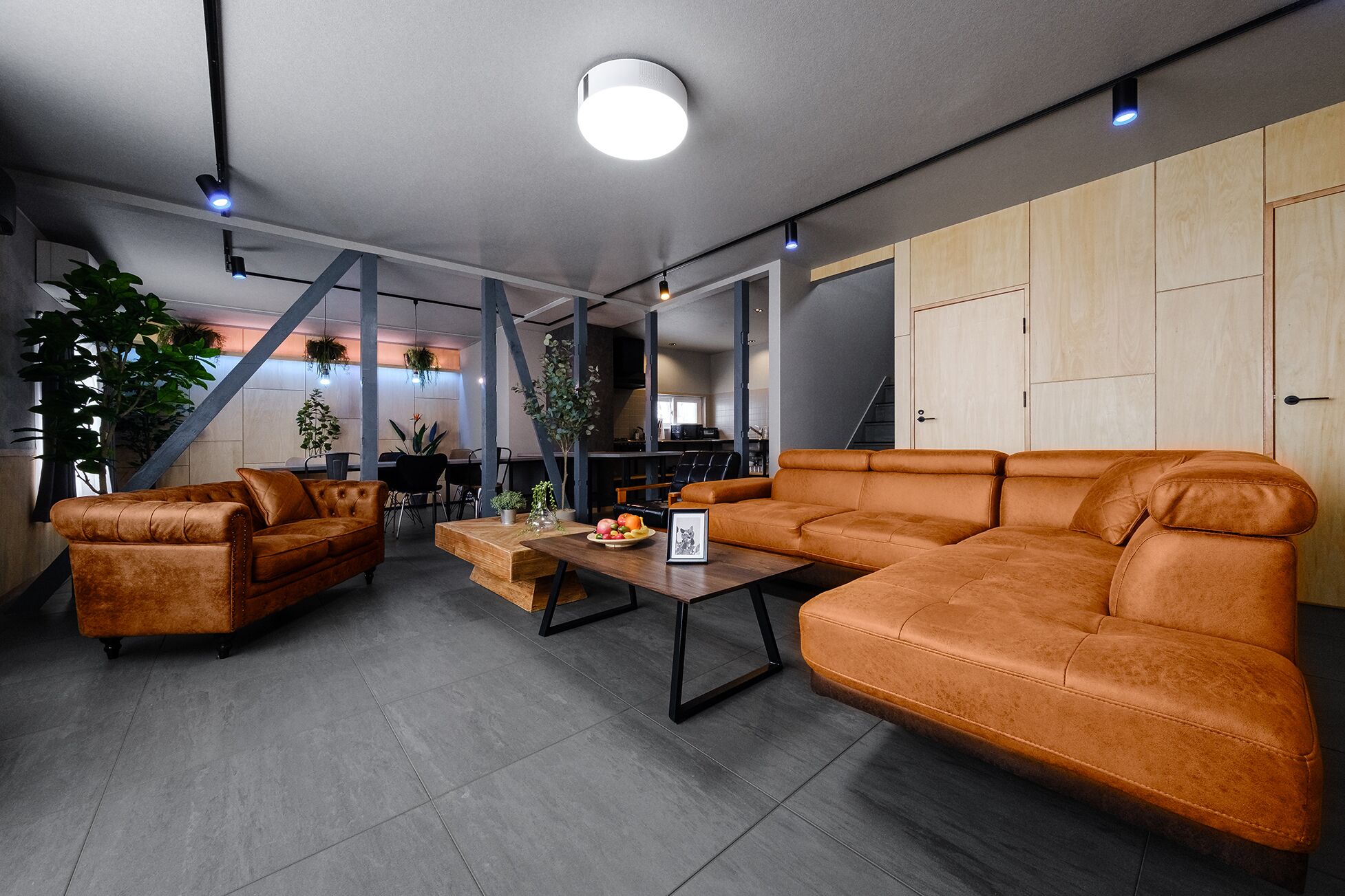 Villa de lujo | Área de sala de estar | Televisión LCD, Netflix y servicios de streaming 