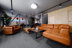 Luxury Villa | Living area | LCD TV, Netflix, streaming services - The Landmark (Furano)