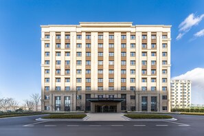 Overnatningsstedets facade