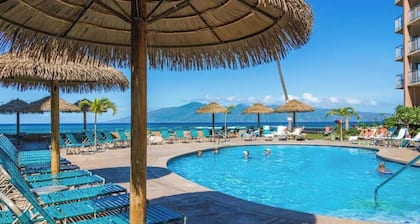 Oceanfront resort 10th floor 1 bedroom condo, AC