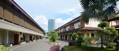 Mặt tiền nơi lưu trú