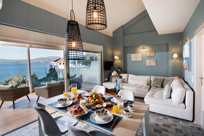 Comfort Duplex | Terrace/patio -  En Lefko Boutique Apartments (Lefkada)