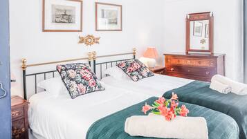 Premium bedding, individually decorated, individually furnished