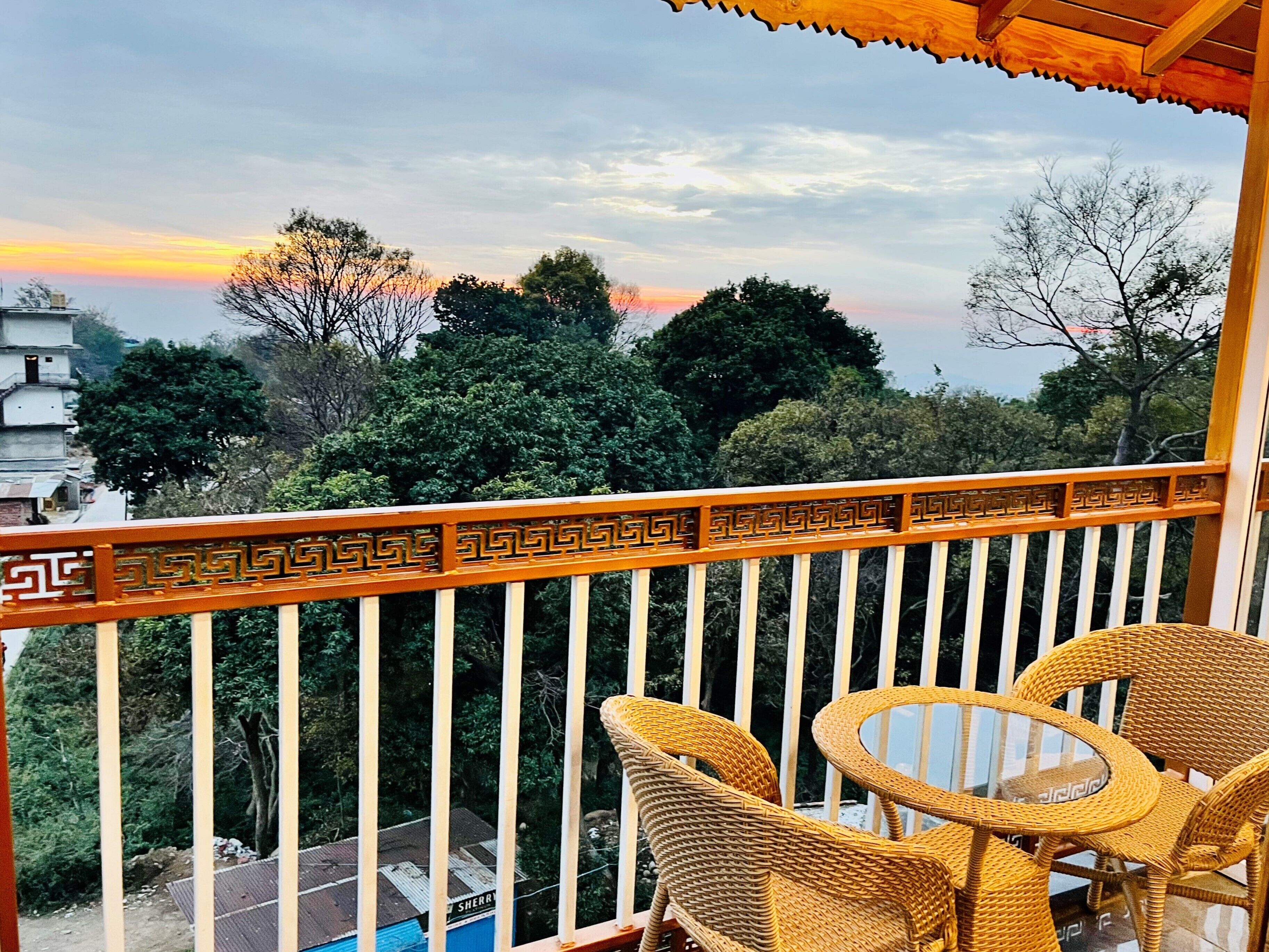 Pemandangan dari properti