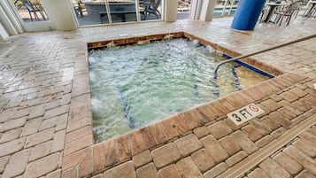 Indoor pool, a heated pool