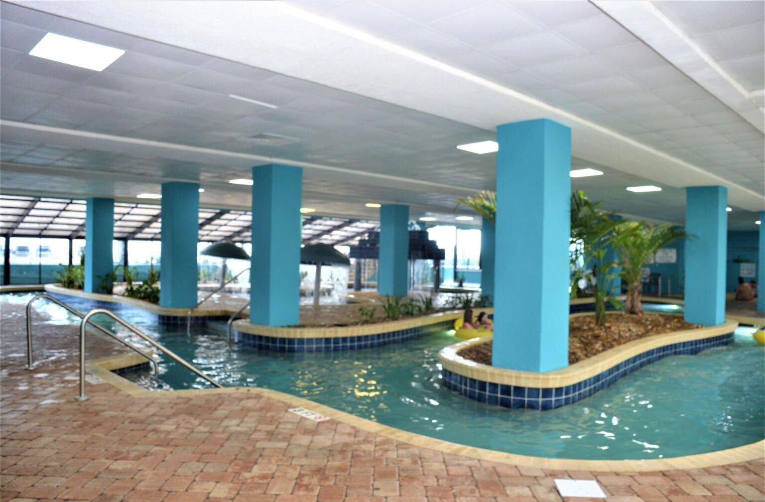 Indoor pool, a heated pool