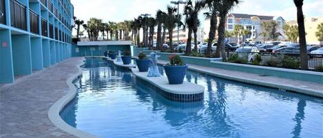 Piscina interna, piscina aquecida