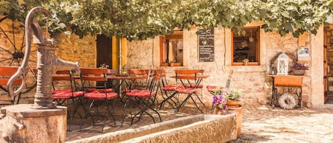 Restauration en plein air