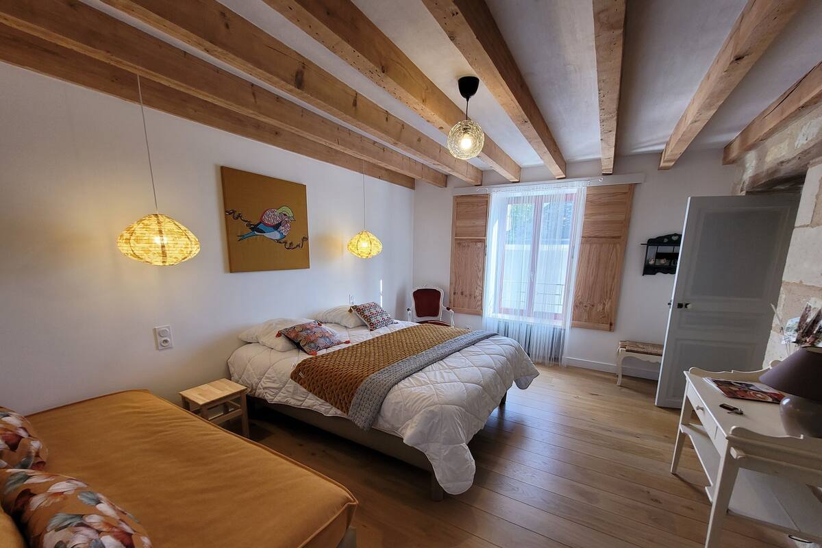 Chambre Familiale, plusieurs lits | Literie de qualité supérieure, matelas mémoire de forme