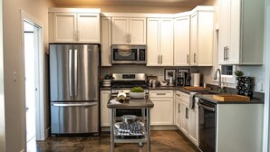 Private kitchen - Suite at Gathering Barn by Buffalo Mtn Getaway (Meadows of Dan)