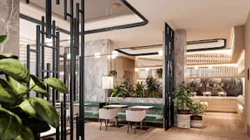 Daily buffet breakfast for a fee