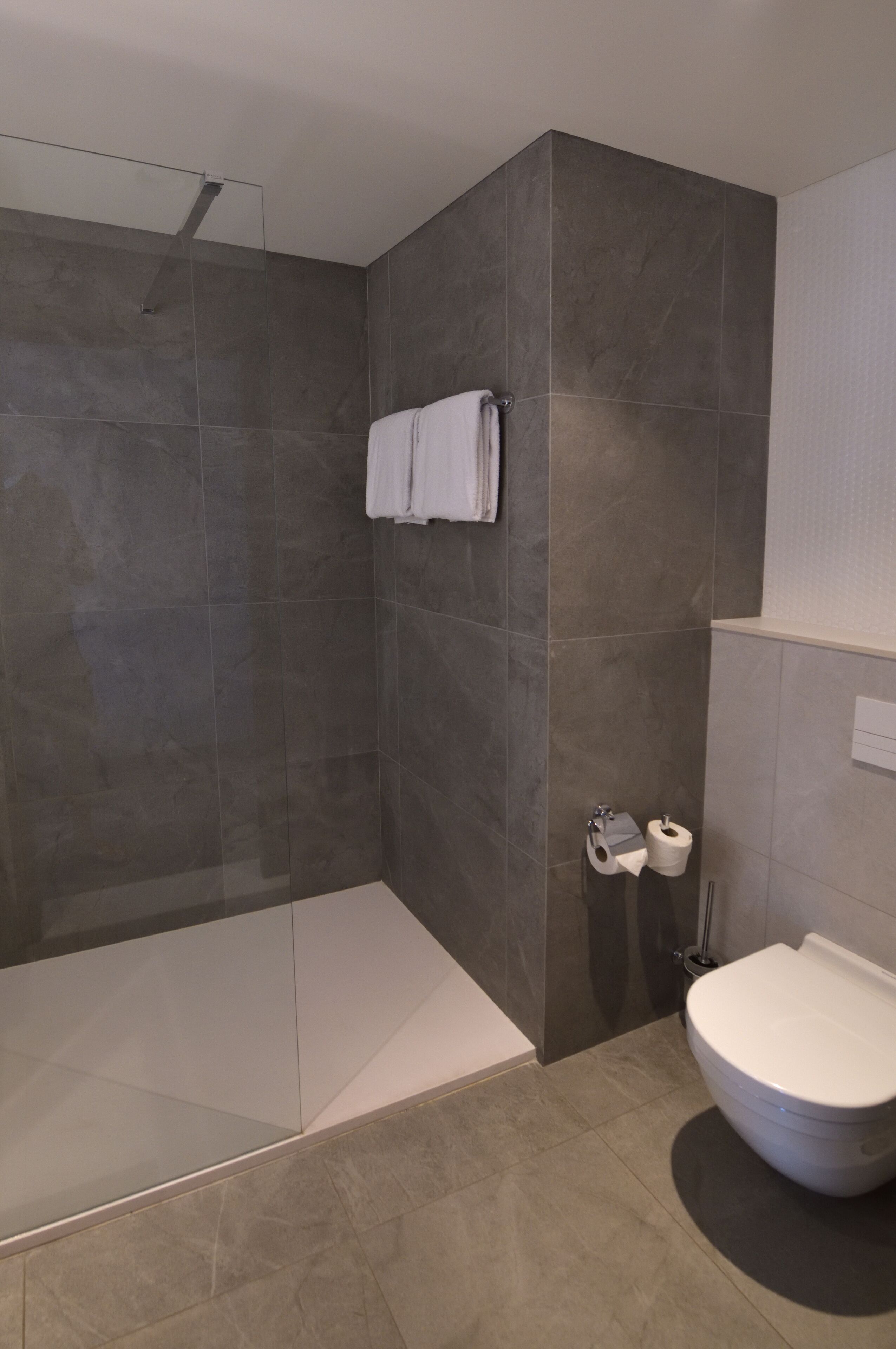 shower, eco-friendly toiletries, hair dryer, slippers