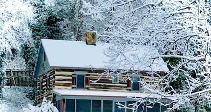 Riverfront Cabin! Fireplace, Farm, Trail & Kayaks