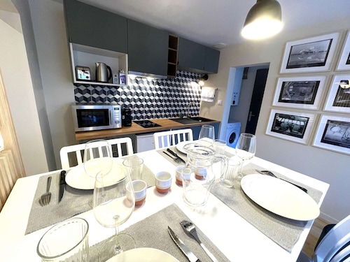 Appartement Ancely tout neuf déco aéro - parking gratuit - Proche Blagnac