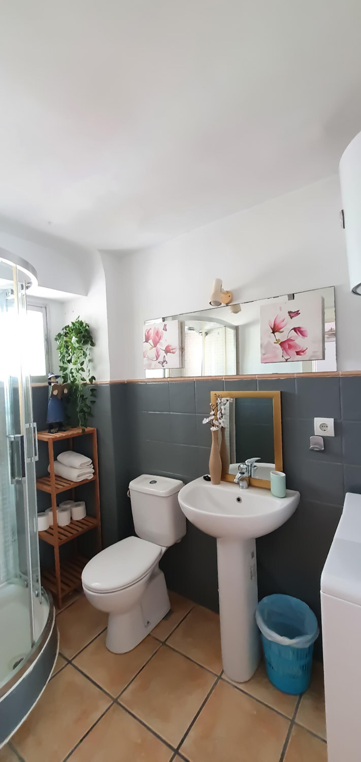 Towels, soap, toilet paper
