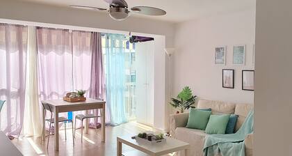 Front line apartment with private access to the beach