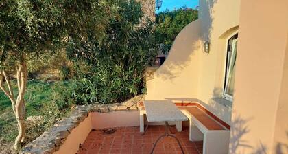 apartment with little garden five minutes walk from the beach