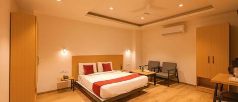 Super Deluxe Room with Free WiFi | Premium bedding, down comforters, memory foam beds, desk
