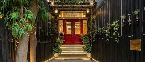 EntrĂ©e de lâhĂ©bergement