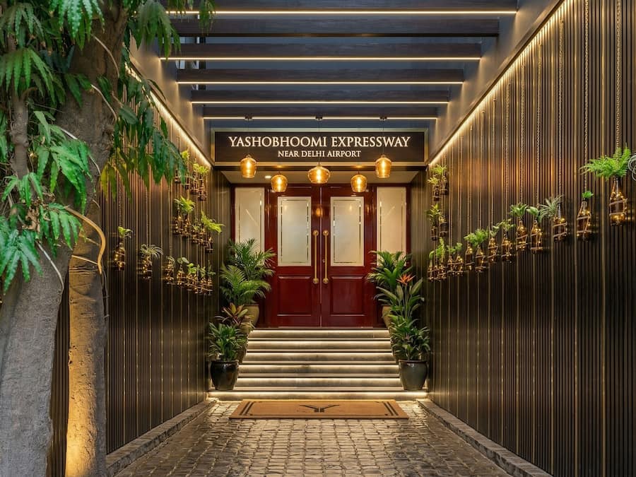 Entrada de la propiedad