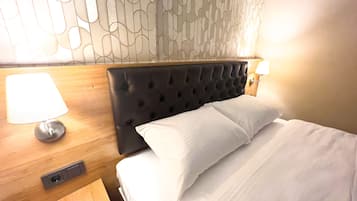 經濟客房 | 埃及棉床單、高級寢具、Select Comfort 床墊、手提電腦工作空間