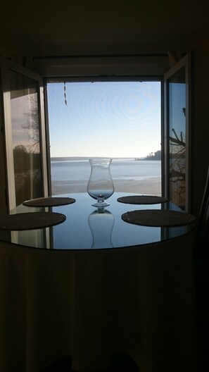 Dining - Tern with lake view and terrace, beach, jetty (Alt Schwerin)