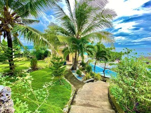 Garden view - azure camotes resort hotel (San Francisco)