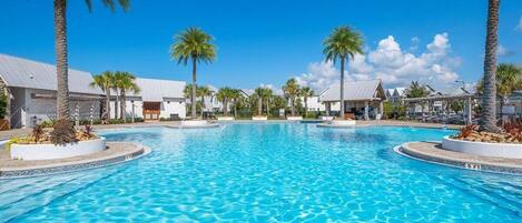 Una piscina climatizada