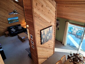 TV, caminetto, tavolo da ping pong