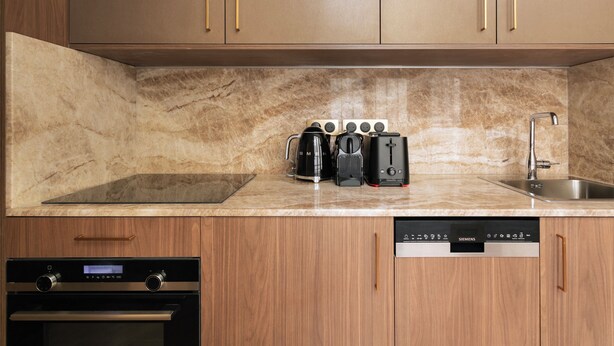 Coffee/tea maker, fridge, microwave, oven - Merveil - Luxury Suite - Marais - Ponceau (Paris)