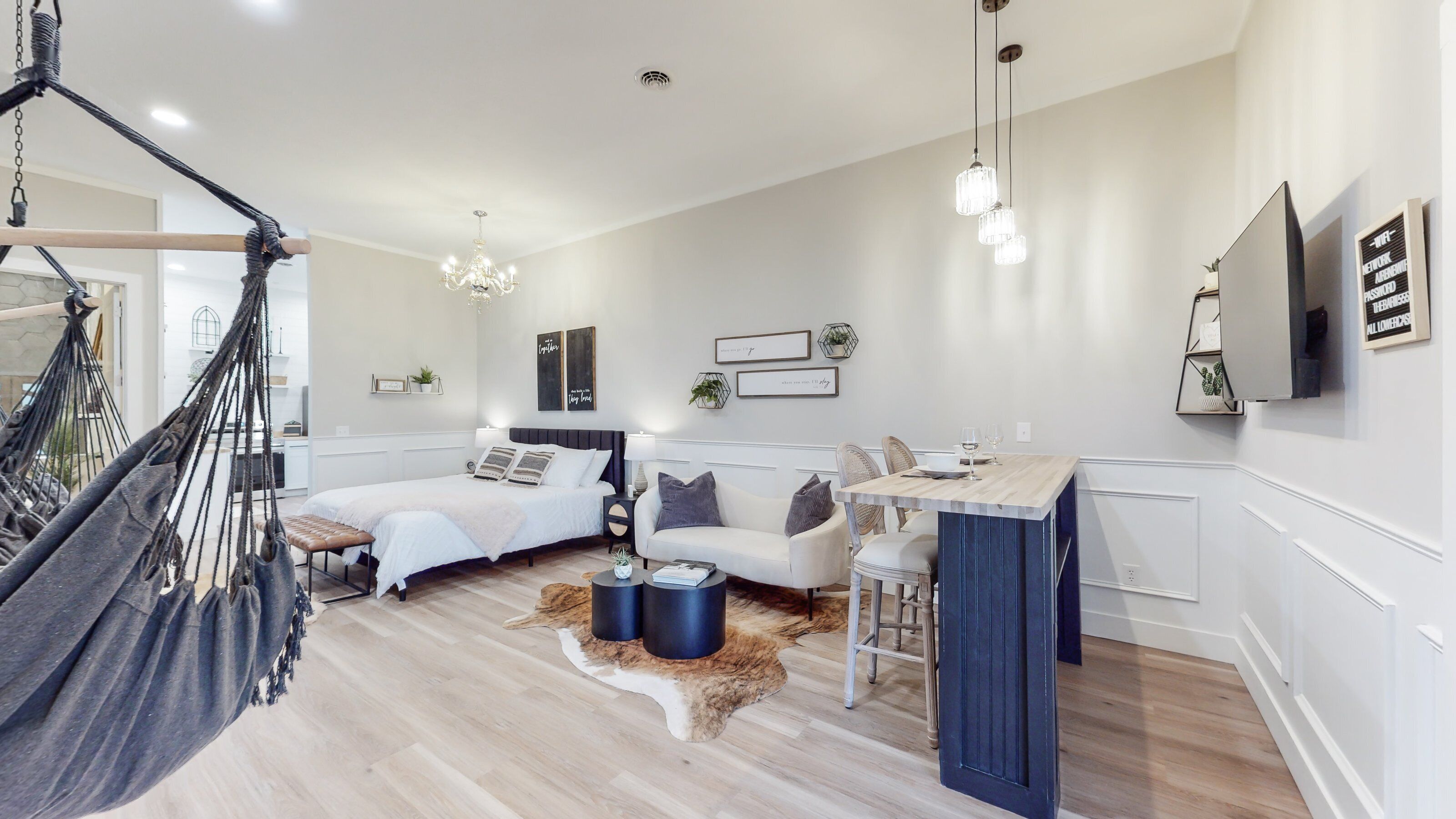 1 bedroom, iron/ironing board, free WiFi, bed sheets