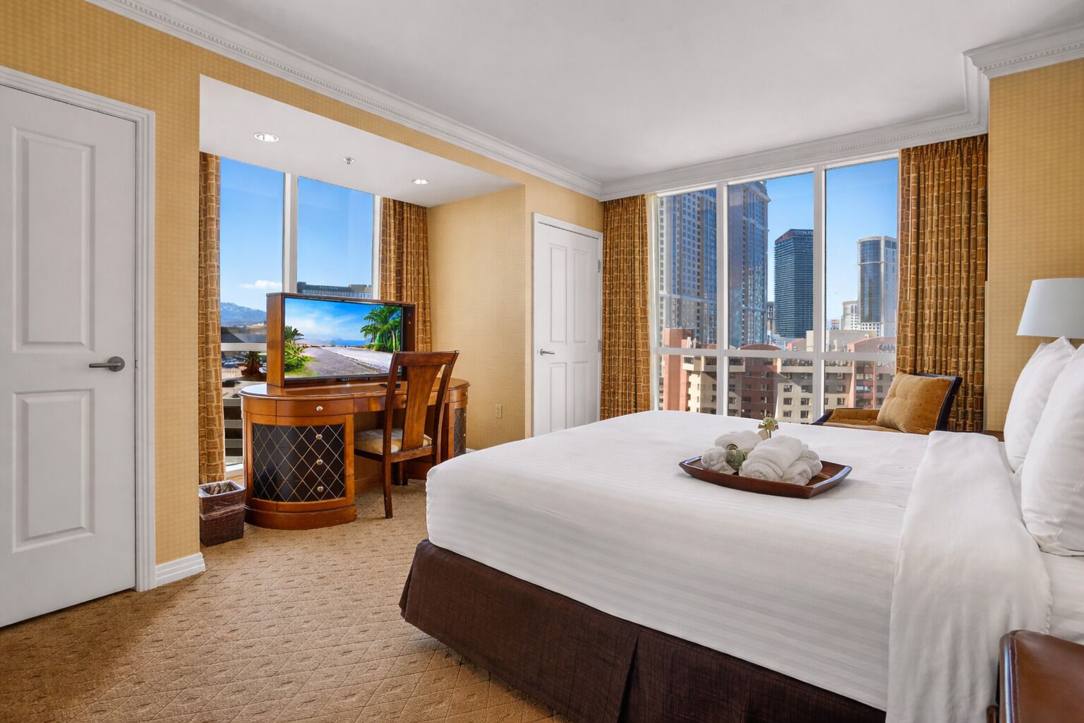 1 多间卧室、办公桌、熨斗/熨衣板、免费 WiFi