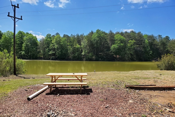 Private Pond/ Lake Behind the House