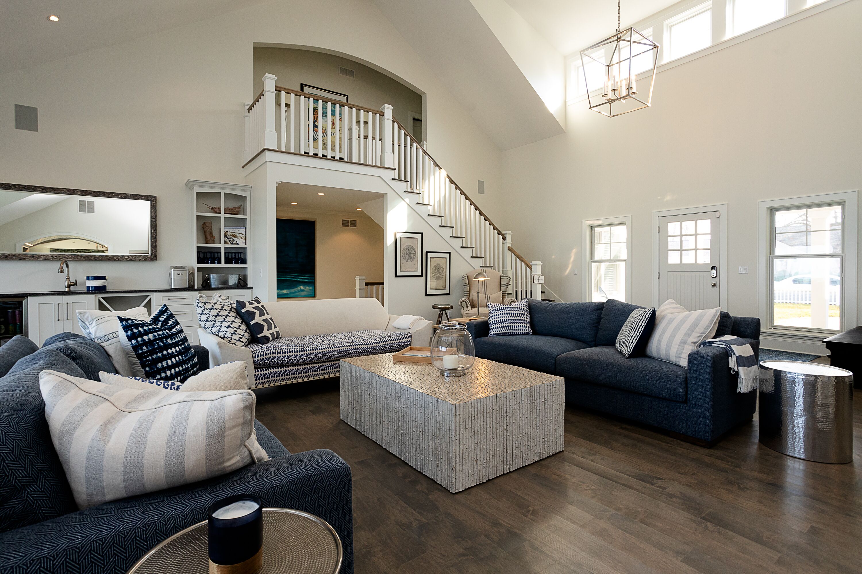 Fabulous 7 bdrm 8 bath lakefront home with heated saltwater pool