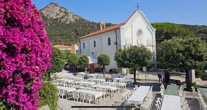 Brand new apartment terrace sea view detached cottage Pomonte