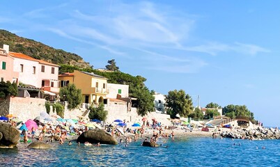 Brand new apartment terrace sea view detached cottage Pomonte LAST DAYS 24-31ago