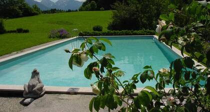 Gemütliche Ferienwohnung mit einmaligem Blick auf die Berge