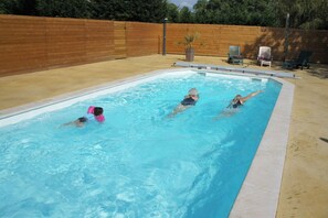 Indoor pool, outdoor pool