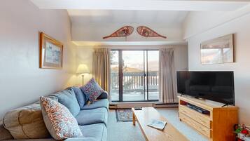 Fernseher, DVD-Player, Bücher