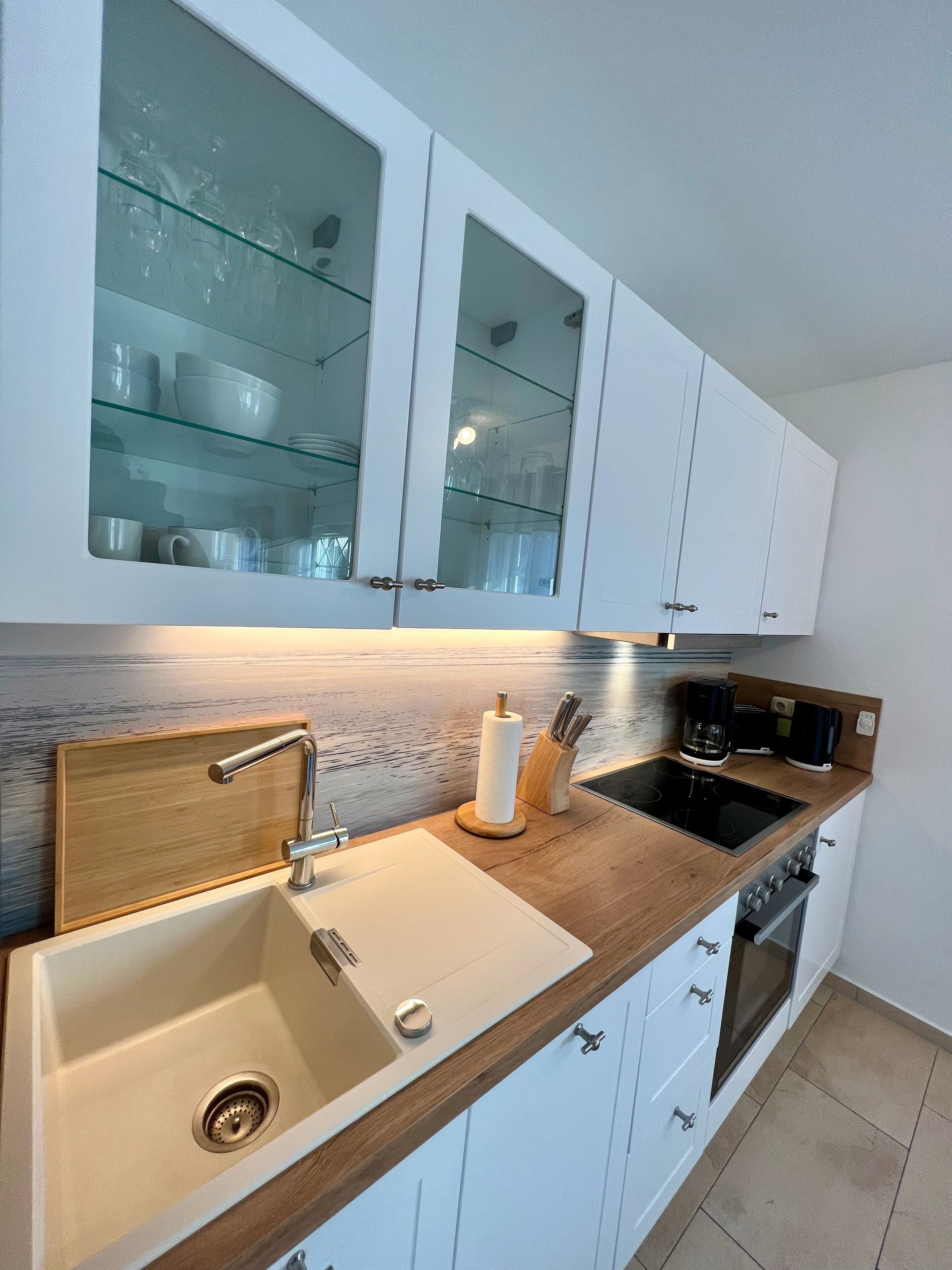 Kühlschrank, Ofen, Herdplatte, Geschirrspüler